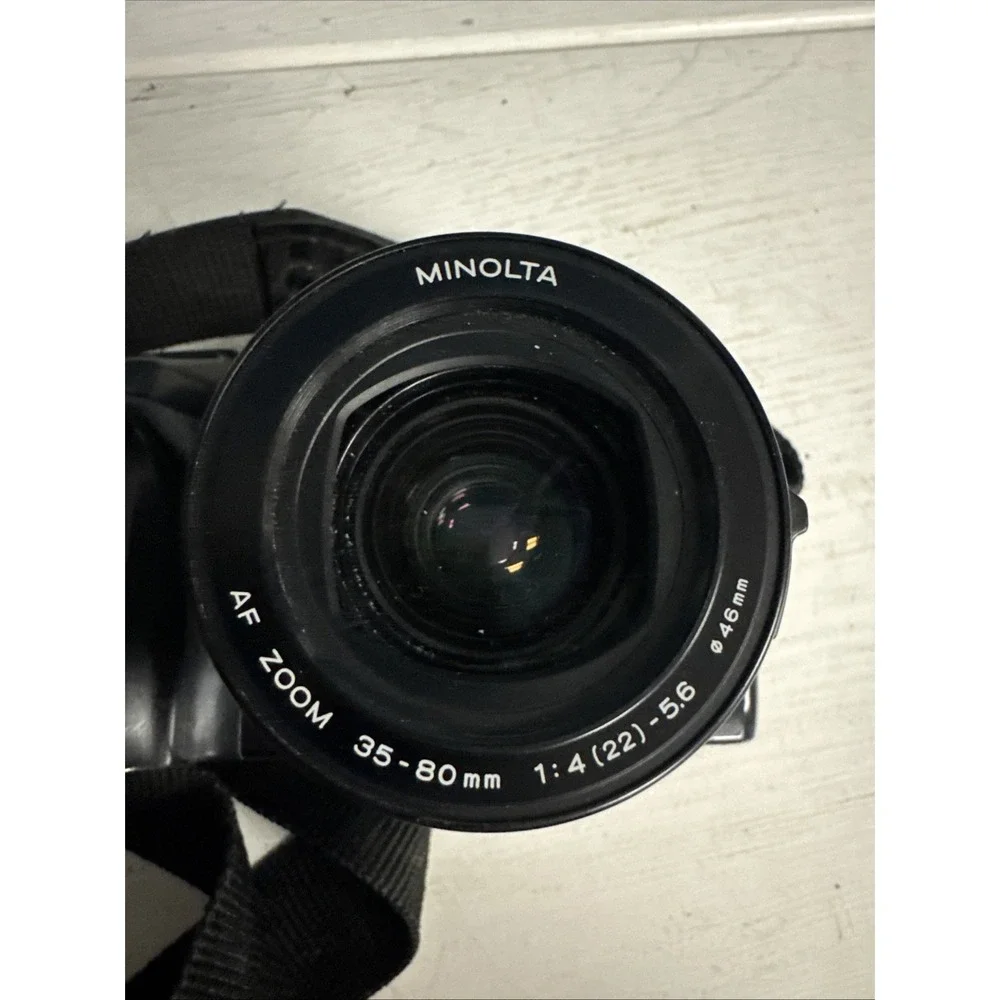 Minolta A 7700i SLR Camera W/ AF Zoom 35-105mm 3.5-4.5 Lens PARTS ONLY‎